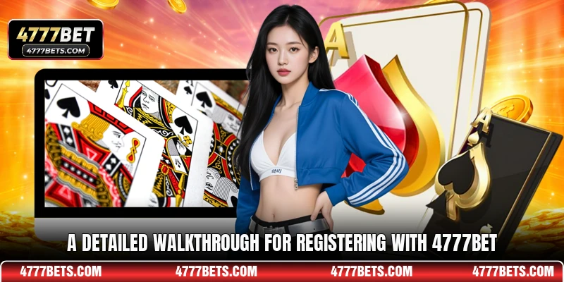 A detailed walkthrough for registering with 4777BET