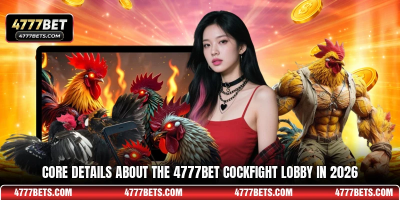 Core details about the 4777BET Cockfight lobby in 2026