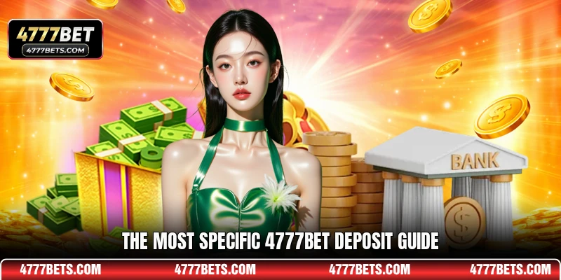 The most specific 4777BET deposit guide