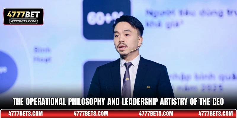The operational philosophy and leadership artistry of the CEO